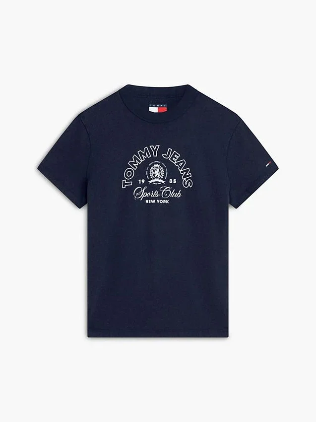 T-shirt Tommy Jeans com logótipo Sports Club T-shirt Tommy Jeans com logótipo Sports Club