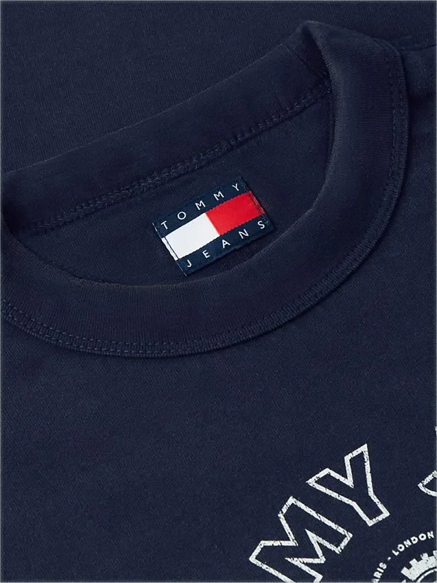 T-shirt Tommy Jeans com logótipo Sports Club T-shirt Tommy Jeans com logótipo Sports Club