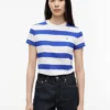 T-shirt Tommy Jeans com riscas de râguebi T-shirt Tommy Jeans com riscas de râguebi