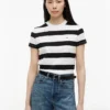 T-shirt Tommy Jeans com riscas de râguebi T-shirt Tommy Jeans com riscas de râguebi