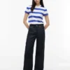 T-shirt Tommy Jeans com riscas de râguebi T-shirt Tommy Jeans com riscas de râguebi