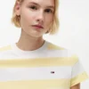 T-shirt Tommy Jeans com riscas de râguebi T-shirt Tommy Jeans com riscas de râguebi