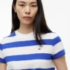 T-shirt Tommy Jeans com riscas de râguebi T-shirt Tommy Jeans com riscas de râguebi