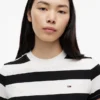 T-shirt Tommy Jeans com riscas de râguebi T-shirt Tommy Jeans com riscas de râguebi