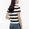 T-shirt Tommy Jeans com riscas de râguebi T-shirt Tommy Jeans com riscas de râguebi