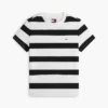 T-shirt Tommy Jeans com riscas de râguebi T-shirt Tommy Jeans com riscas de râguebi