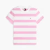 T-shirt Tommy Jeans com riscas de râguebi T-shirt Tommy Jeans com riscas de râguebi