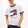T-shirt Tommy Jeans Wavy Flag Ringer T-shirt Tommy Jeans Wavy Flag Ringer