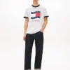 T-shirt Tommy Jeans Wavy Flag Ringer T-shirt Tommy Jeans Wavy Flag Ringer