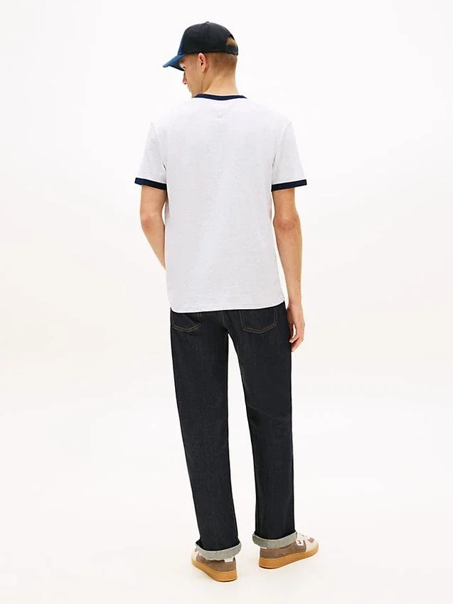 T-shirt Tommy Jeans Wavy Flag Ringer T-shirt Tommy Jeans Wavy Flag Ringer