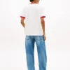 T-shirt Tommy Jeans Wavy Flag Ringer T-shirt Tommy Jeans Wavy Flag Ringer