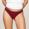 Tanga com logótipo na cintura, embalagem de 5 unidades Tanga com logótipo na cintura, embalagem de 5 unidades