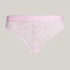 Tanga de renda com logótipo Tanga de renda com logótipo