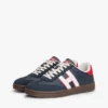 Ténis de skate Hilfiger com logótipo em materiais mistos