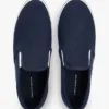Ténis Slip-On em Lona Vulcanizada Ténis Slip-On em Lona Vulcanizada