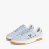 Tênis Tommy Jeans com sola cupsole em materiais mistos Tênis Tommy Jeans com sola cupsole em materiais mistos