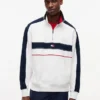 Tommy Jeans Camisola com fecho de correr de um quarto e blocos de cor Tommy Jeans Camisola com fecho de correr de um quarto e blocos de cor