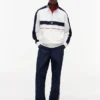 Tommy Jeans Camisola com fecho de correr de um quarto e blocos de cor Tommy Jeans Camisola com fecho de correr de um quarto e blocos de cor