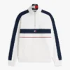 Tommy Jeans Camisola com fecho de correr de um quarto e blocos de cor Tommy Jeans Camisola com fecho de correr de um quarto e blocos de cor