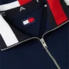 Tommy Jeans Camisola com fecho de correr de um quarto e blocos de cor Tommy Jeans Camisola com fecho de correr de um quarto e blocos de cor