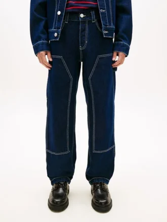 Tommy Jeans Jeans de carpinteiro descontraídas Tommy Jeans Jeans de carpinteiro descontraídas