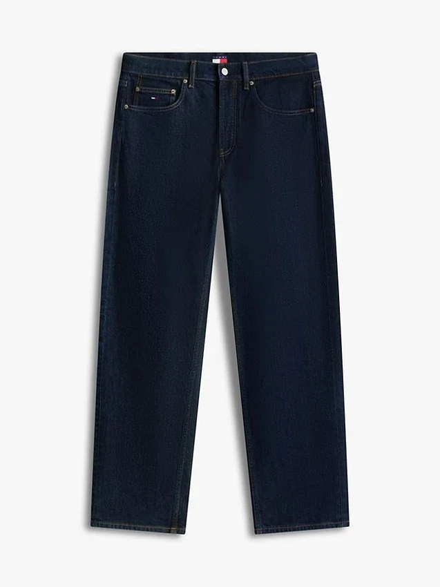 Tommy Jeans Jeans de ganga de corte reto descontraído Tommy Jeans Jeans de ganga de corte reto descontraído