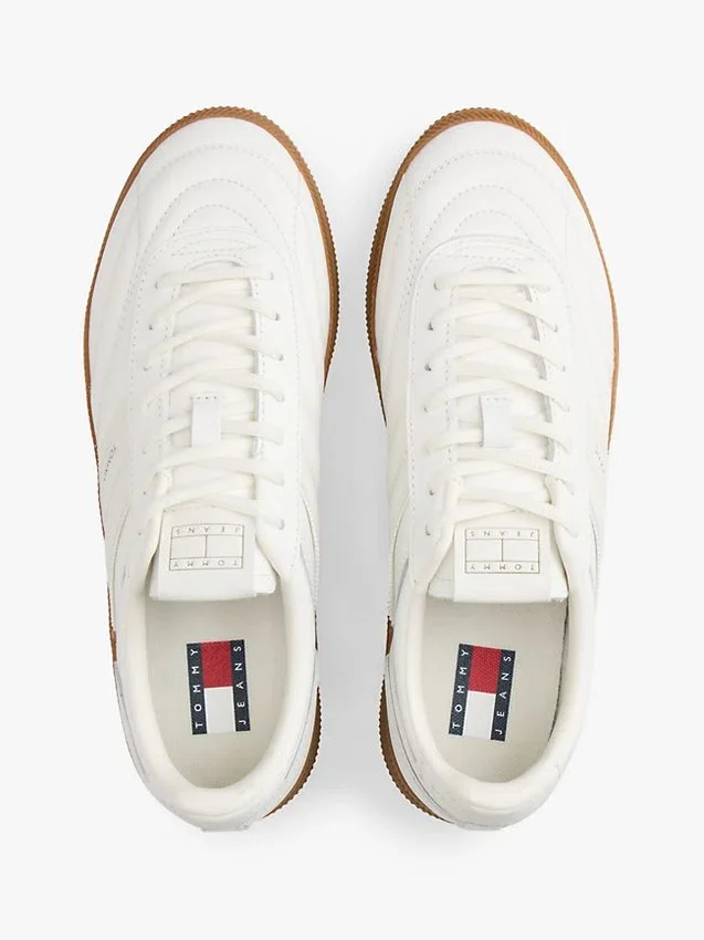 Tommy Jeans Ténis de skater em pele Tommy Jeans Ténis de skater em pele