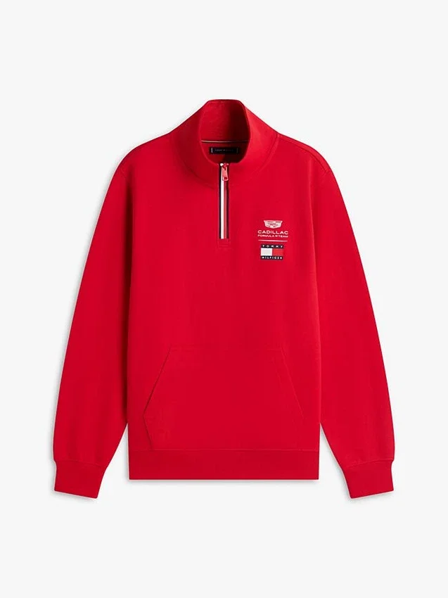 Tommy x Cadillac F1® Team Quarter-Zip Tommy x Cadillac F1® Team Quarter-Zip