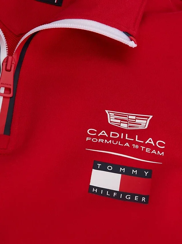 Tommy x Cadillac F1® Team Quarter-Zip Tommy x Cadillac F1® Team Quarter-Zip