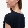 Vestido de Algodão Elástico com Cinto Vestido de Algodão Elástico com Cinto