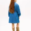 Vestido de camisa em chambray para criança