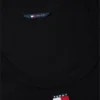 Vestido maxi Tommy Jeans em malha canelada Vestido maxi Tommy Jeans em malha canelada