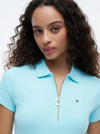 Vestido Polo com Fecho