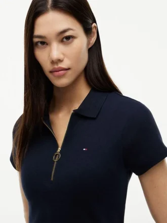 Vestido Polo com Fecho