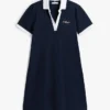 Vestido Polo com Logótipo Hilfiger Bordado Vestido Polo com Logótipo Hilfiger Bordado