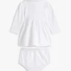 Vestido polo de manga comprida elástico para bebés