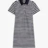 Vestido Polo de Risca com Corte Justo Vestido Polo de Risca com Corte Justo