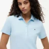 Vestido Polo em Algodão Elástico de Corte Clássico Vestido Polo em Algodão Elástico de Corte Clássico