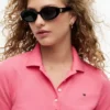Vestido Polo em Algodão Elástico de Corte Clássico Vestido Polo em Algodão Elástico de Corte Clássico