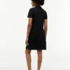 Vestido Polo em Algodão Elástico de Corte Clássico Vestido Polo em Algodão Elástico de Corte Clássico