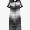 Vestido Polo Ligeiro às Riscas Vestido Polo Ligeiro às Riscas
