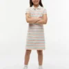 Vestido Polo Multistripe para Crianças Vestido Polo Multistripe para Crianças