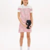 Vestido polo às riscas para criança Vestido polo às riscas para criança