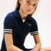 Vestido polo às riscas para criança Vestido polo às riscas para criança