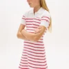 Vestido polo às riscas para criança Vestido polo às riscas para criança